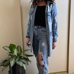 Long Denim Jacket
